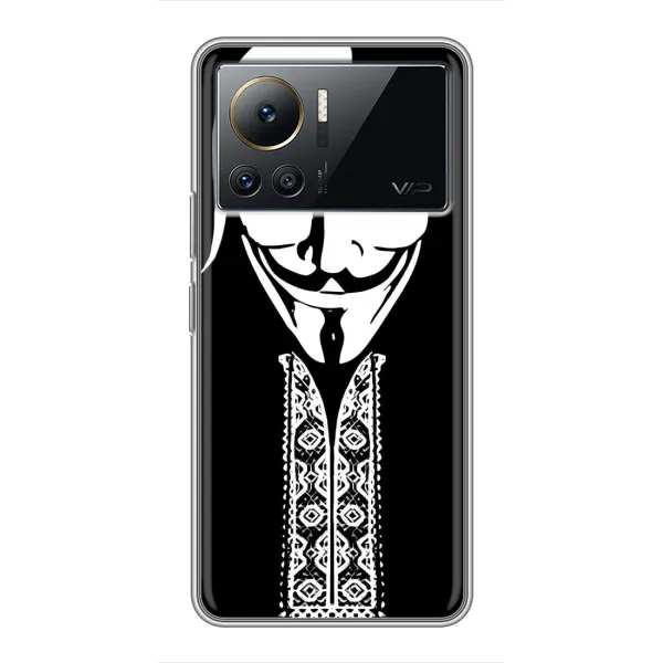Чехол с рисунком «Анонимус» для Infinix Note 12 Pro (4G)