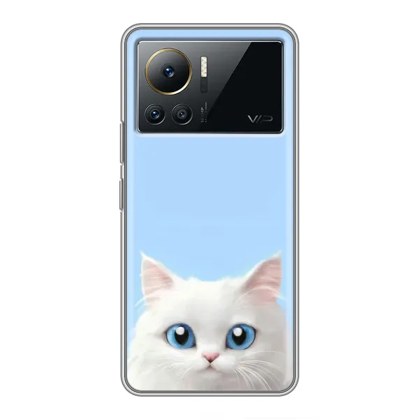 Чехол с рисунком «Белый кот» для Infinix Note 12 Pro (4G) Чехол с рисунком «Белый кот» для Infinix Note 12 Pro (4G)