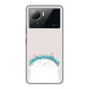 Чехол на тематику: Коты для Infinix Note 12 Pro (4G) (Белый котик)