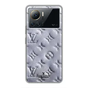 Текстурний Чохол Louis Vuitton для Інфінікс Нот 12 про 4 джі (Білий ЛВ)