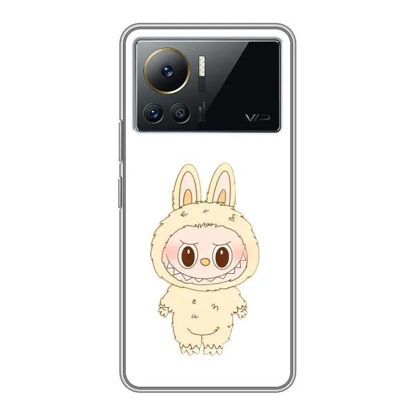 Чехол с рисунком «Бежевый Лабубу» для Infinix Note 12 Pro (4G)
