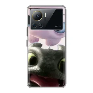 Чехол дракон Беззубик для Infinix Note 12 Pro (4G) (Беззубик и Дневная Злость)