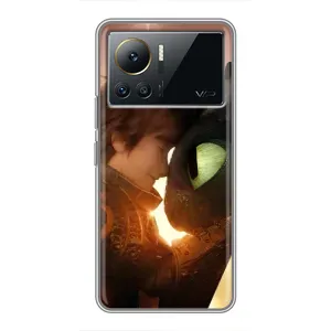Чехол дракон Беззубик для Infinix Note 12 Pro (4G) (Беззубик и Иккинг)