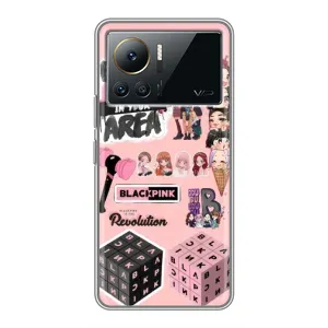 Чохли з картинкою для Infinix Note 12 Pro (4G) (BLACK PINK колаж)