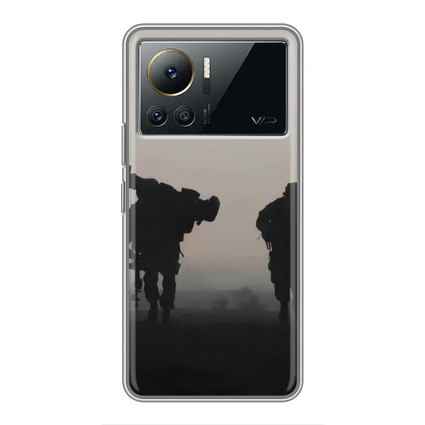 Чехол с рисунком «Бой солдат» для Infinix Note 12 Pro (4G) Чехол с рисунком «Бой солдат» для Infinix Note 12 Pro (4G)