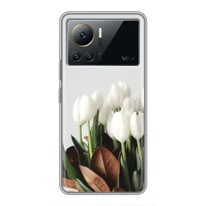 Чехлы с картинкой (Тюльпаны) на Инфиникс Ноут 12 Pro (4G) (Букет тюльпанов)