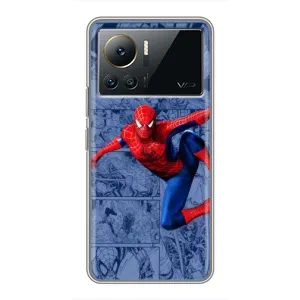 Силиконовый Чехол для Infinix Note 12 Pro (4G) (Человек Паук)