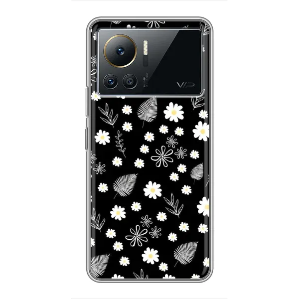 Чехол с рисунком «цветение на чорном» для Infinix Note 12 Pro (4G) Чехол с рисунком «цветение на чорном» для Infinix Note 12 Pro (4G)