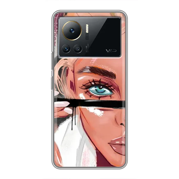 Чехол с рисунком «Девушка и ресницы» для Infinix Note 12 Pro (4G) Чехол с рисунком «Девушка и ресницы» для Infinix Note 12 Pro (4G)
