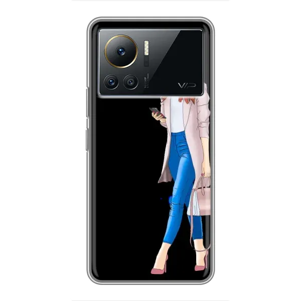 Чохол з малюнком «Дівчина з телефоном» для Infinix Note 12 Pro (4G) Чохол з малюнком «Дівчина з телефоном» для Infinix Note 12 Pro (4G)