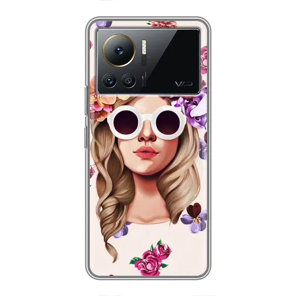 Чохол з малюнком «Дівчина в окулярах» для Infinix Note 12 Pro (4G) Чохол з малюнком «Дівчина в окулярах» для Infinix Note 12 Pro (4G)
