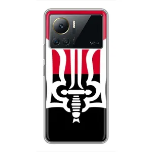 Чехлы УПА (Красно-Чёрный) на Infinix Note 12 Pro (4G) (Герб Украины)