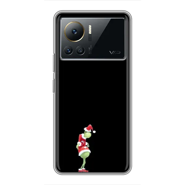 Чехол с рисунком «Гринч на чорном» для Infinix Note 12 Pro (4G) Чехол с рисунком «Гринч на чорном» для Infinix Note 12 Pro (4G)