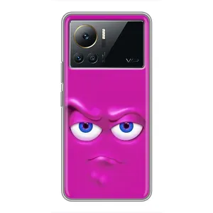 Чохли (ТПУ) (смішні стікери) для Infinix Note 12 Pro (4G) (Хитра мордочка)