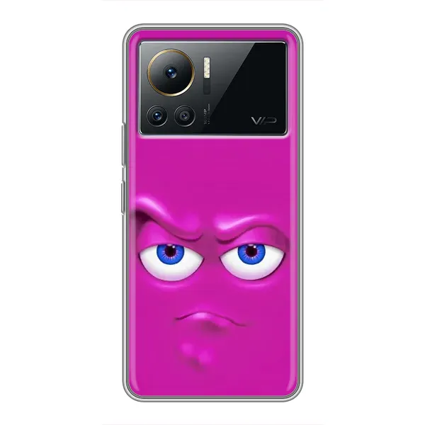 Чехол с рисунком «Хитрая мордочка» для Infinix Note 12 Pro (4G)
