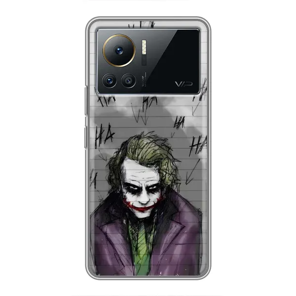 Чехол с рисунком «Joker клоун» для Infinix Note 12 Pro (4G)