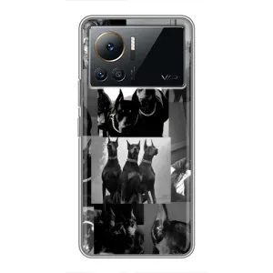 Чехол ДОБЕРМАН для Infinix Note 12 Pro (4G) (Коллаж Доберман)