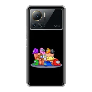 Чехол "Амонг Ас" для Инфиникс Ноут 12 Pro (4G) (Команда)