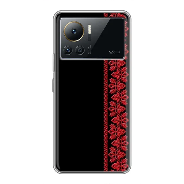 Чехол с рисунком «Красная Вышиванка» для Infinix Note 12 Pro (4G) Чехол с рисунком «Красная Вышиванка» для Infinix Note 12 Pro (4G)