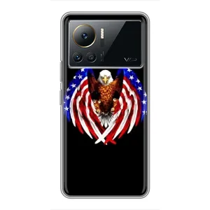 Чохол Прапор USA для Infinix Note 12 Pro (4G) (Крила США)