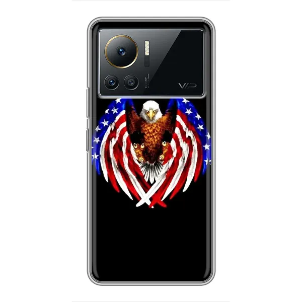 Чехол с рисунком «Крылья США» для Infinix Note 12 Pro (4G) Чехол с рисунком «Крылья США» для Infinix Note 12 Pro (4G)