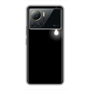 Чехол с картинками на черном фоне для Infinix Note 12 Pro (4G) (Лампочка)