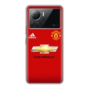 Силиконовые Чехлы принт Футбол на Infinix Note 12 Pro (4G) (Man United)