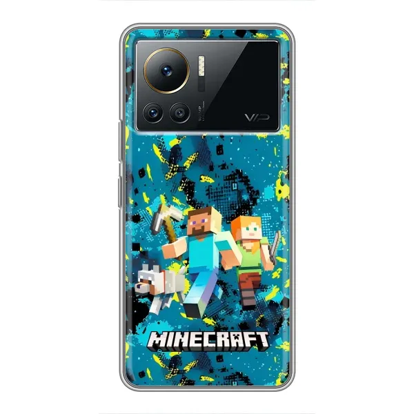 Чехол с рисунком «Майнкрафт» для Infinix Note 12 Pro (4G) Чехол с рисунком «Майнкрафт» для Infinix Note 12 Pro (4G)