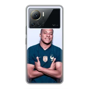 Чохол (TPU) з Футболістом на Infinix Note 12 Pro (4G) (Мбаппешичка)