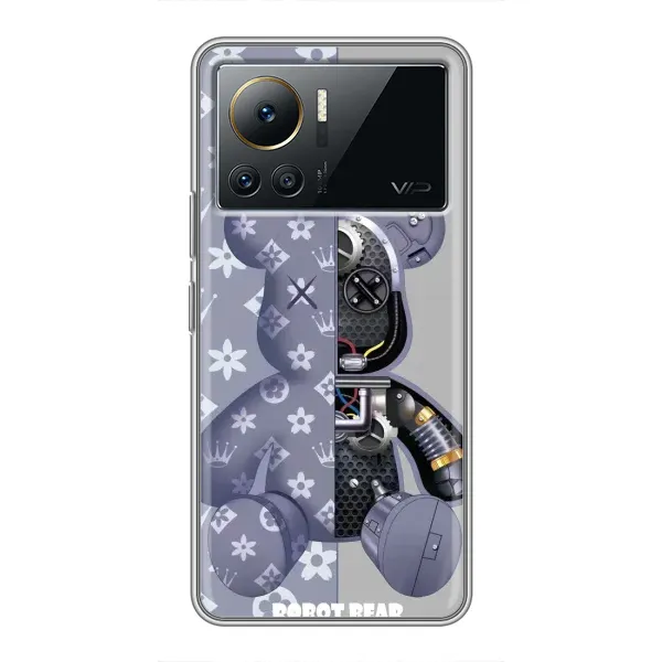 Чехол с рисунком «Медведь Louis Vuitton» для Infinix Note 12 Pro (4G)