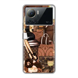 Чохол Стиль Louis Vuitton на Infinix Note 12 Pro (4G) (Мода Луі Віттон)