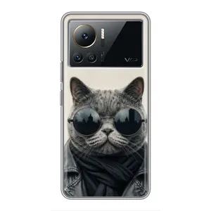 Чехол на тематику: Коты для Infinix Note 12 Pro (4G) (Модный кот)
