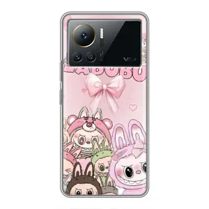 Чохол з принтом Лабубу для Infinix Note 12 Pro (4G) (Монстри Лабубу)