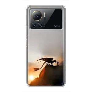Чехол дракон Беззубик для Infinix Note 12 Pro (4G) (Мультиик Беззубик)