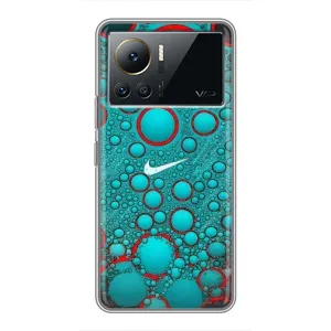 Силіконовый Чохол на Infinix Note 12 Pro (4G) з картинкою НАЙК (Найк зелений)