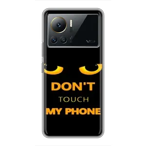 Чохол з Прикольним Принтом на Infinix Note 12 Pro (4G) (Не чіпай мій телефон)