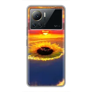 Чехлы с картинкой Подсолнухов для Инфиникс Ноут 12 Pro (4G) (Небо подсолнух)
