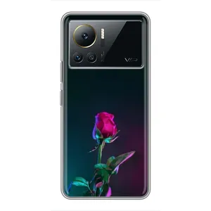 Чехлы с принтом Розочки для Infinix Note 12 Pro (4G) (Ночная роза)