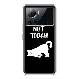Бампер с изображением Котиков для Инфиникс Ноут 12 Pro (4G) (Not Today)