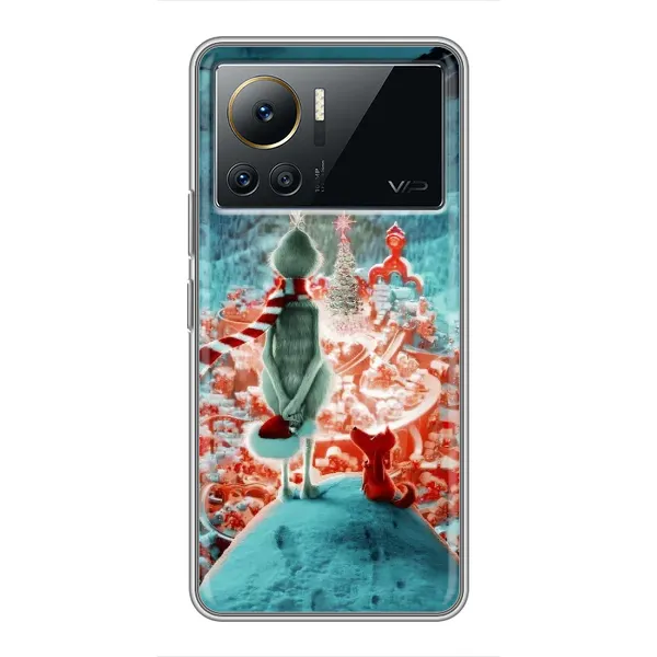 Чехол с рисунком «Новогодний Гринч» для Infinix Note 12 Pro (4G) Чехол с рисунком «Новогодний Гринч» для Infinix Note 12 Pro (4G)
