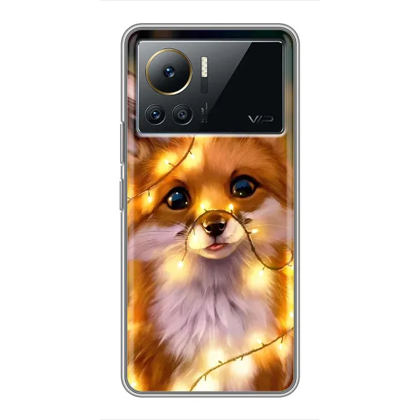 Чехол с рисунком «Новогодний лисенок» для Infinix Note 12 Pro (4G) Чехол с рисунком «Новогодний лисенок» для Infinix Note 12 Pro (4G)