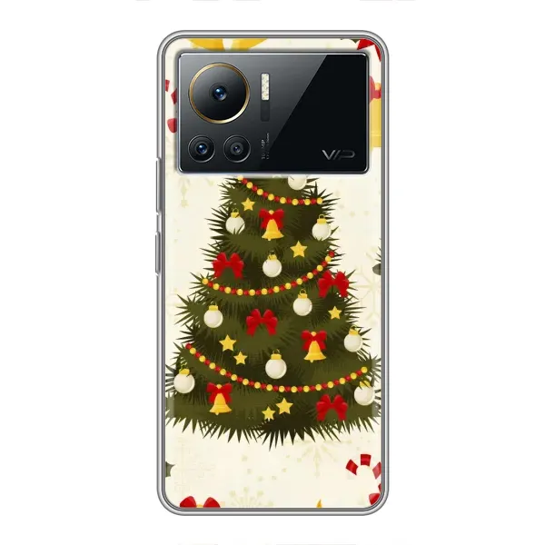 Чехол с рисунком «Новогодний принт» для Infinix Note 12 Pro (4G) Чехол с рисунком «Новогодний принт» для Infinix Note 12 Pro (4G)