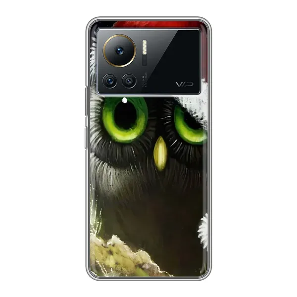 Чехол с рисунком «Новогодняя Сова» для Infinix Note 12 Pro (4G) Чехол с рисунком «Новогодняя Сова» для Infinix Note 12 Pro (4G)