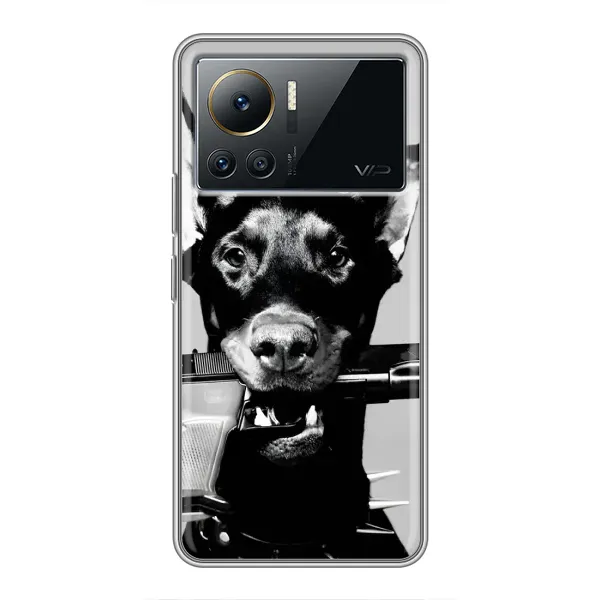 Чехол с рисунком «Опасный доберман» для Infinix Note 12 Pro (4G) Чехол с рисунком «Опасный доберман» для Infinix Note 12 Pro (4G)