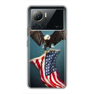 Чохол Прапор USA для Infinix Note 12 Pro (4G) (Орел і прапор)
