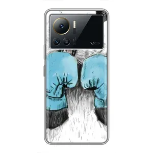 Чехлы с Пандами на Infinix Note 12 Pro (4G) (Панда боксер)
