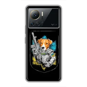 Чехол с принтом для Infinix Note 12 Pro (4G) (Патрон Воин)