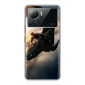 Чехол дракон Беззубик для Infinix Note 12 Pro (4G) (Полет Беззубика)