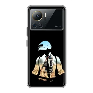 Силиконовый чехол с картинкой "Герой Pubg" на Infinix Note 12 Pro (4G) (Пубг мен)