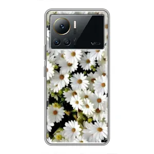 Чехол с ромашками на Infinix Note 12 Pro (4G) (Рамка в ромашках)